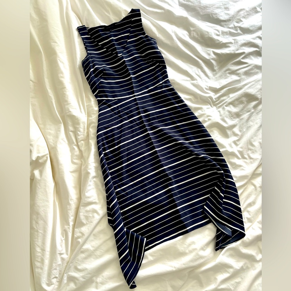 ⚓️ Tommy Hilfiger Striped Handkerchief Dress